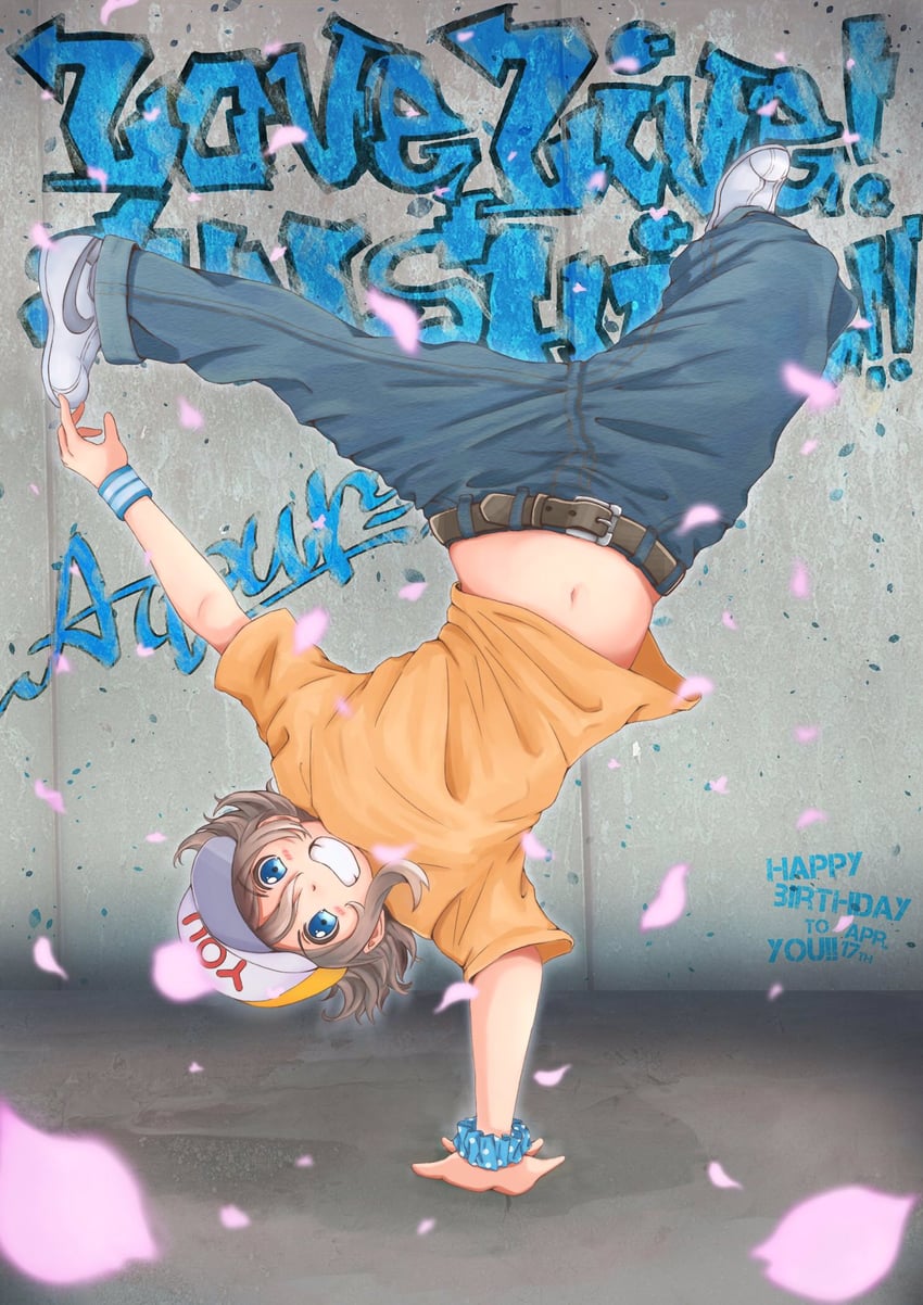 watanabe you (love live! and 1 more) drawn by macken666