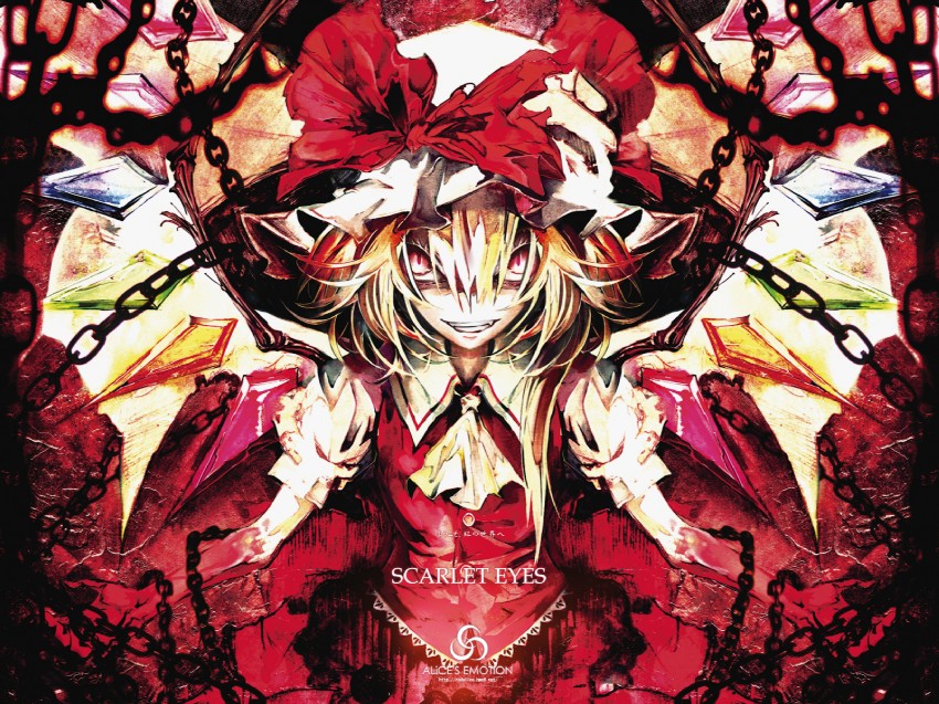 flandre scarlet (touhou and 1 more) drawn by banpai_akira