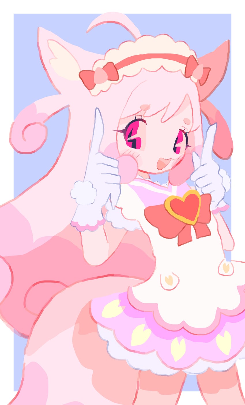 kome-kome (precure and 1 more) drawn by noniha