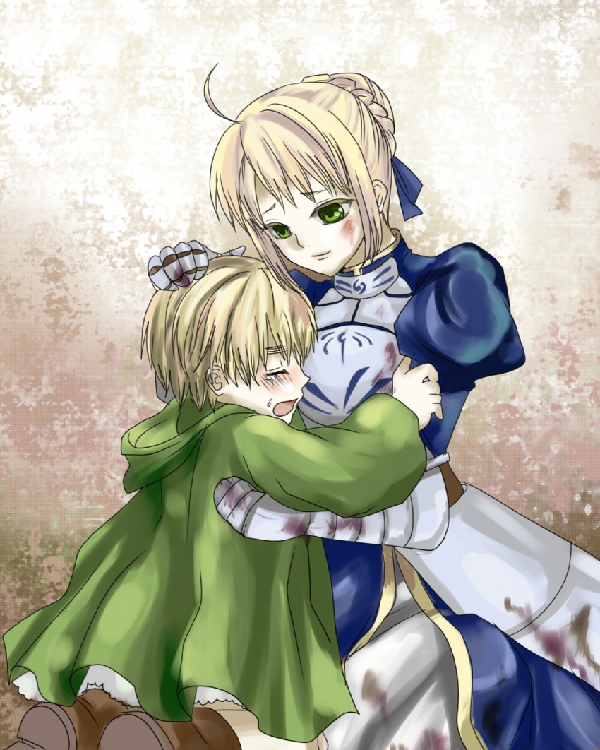 artoria pendragon, saber, united kingdom, and sugiyama noriaki (fate and 2 more) drawn by magicalmelon