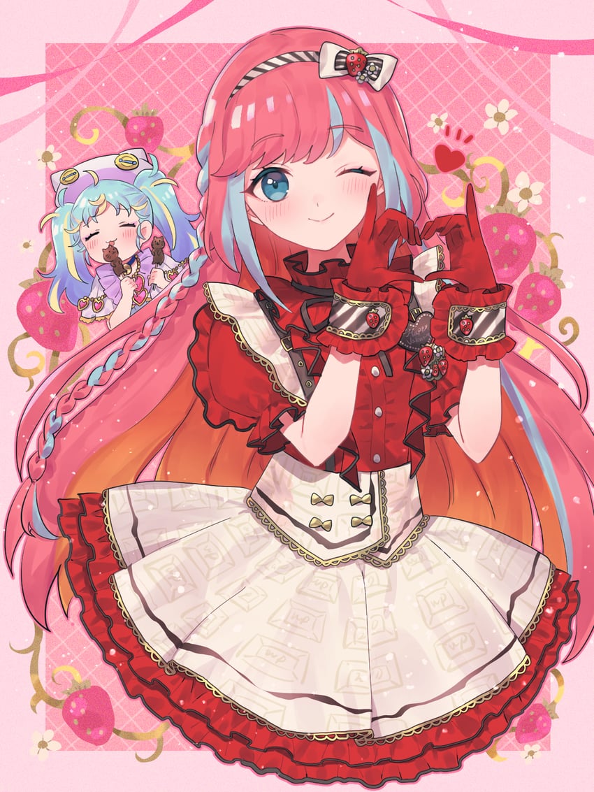 myamu and hibino matsuri (pretty series and 1 more) drawn by morihayashi