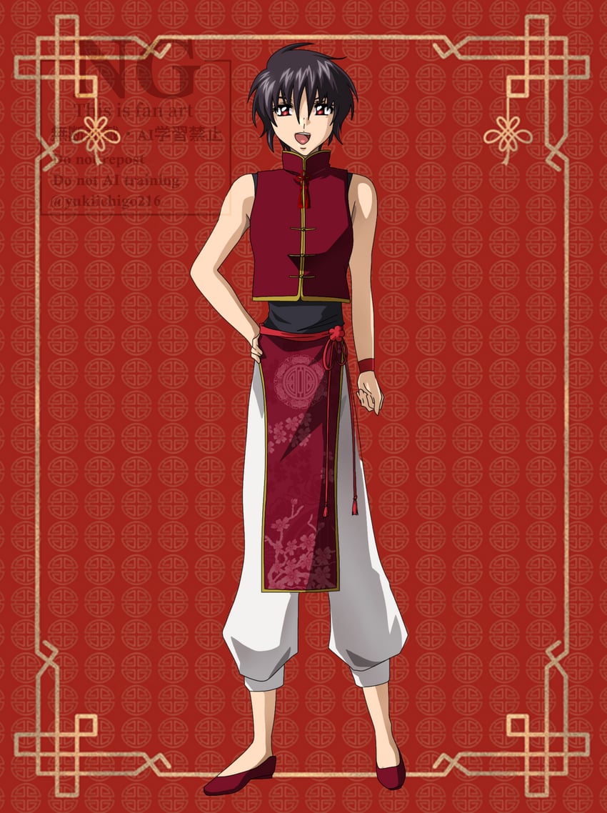 shinn asuka (gundam and 2 more) drawn by yukiichigo216