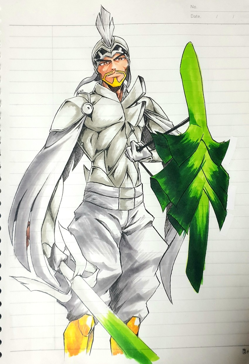 sirfetch'd (pokemon and 1 more) drawn by unli