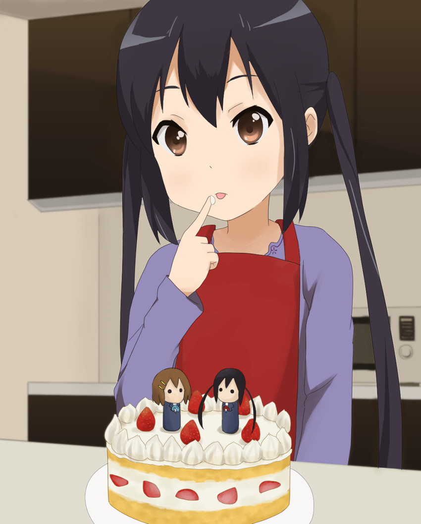 nakano azusa and hirasawa yui (k-on!) drawn by shizupu