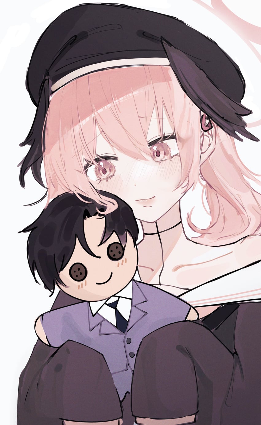 sensei and koharu (blue archive and 1 more) drawn by user_kmcy3537