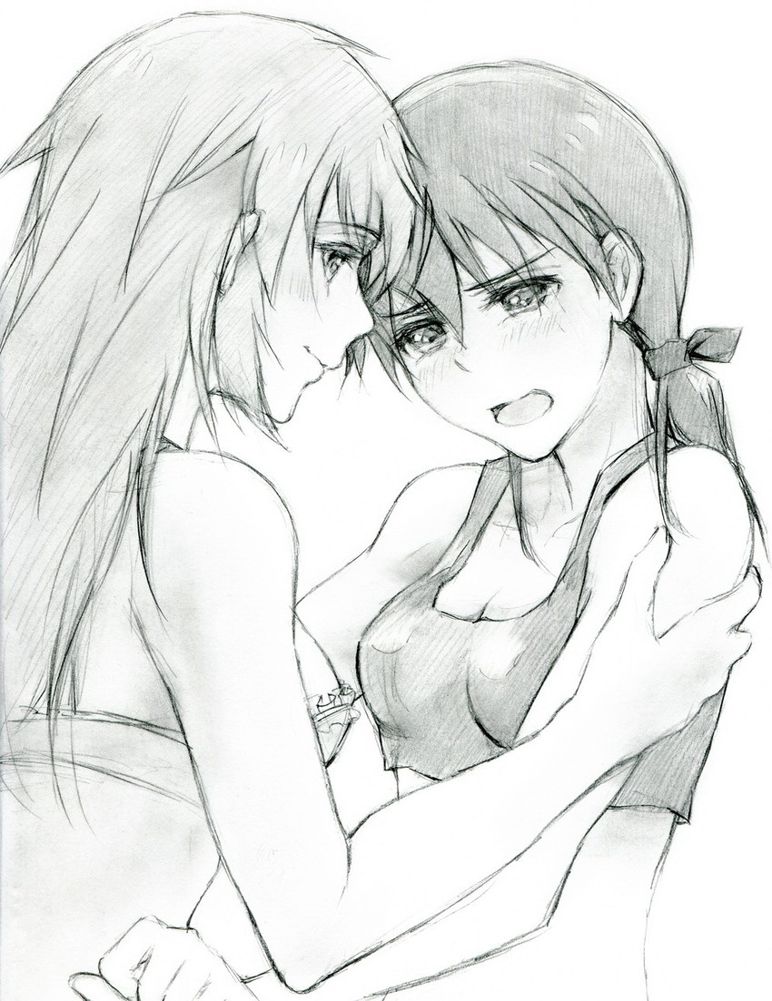 gertrud barkhorn and charlotte e. yeager (world witches series and 1 more) drawn by kisetsu