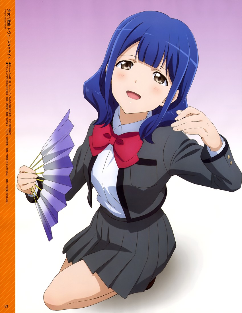 hanayagi kaoruko (megami magazine and 2 more) drawn by nishiogi_hanawa