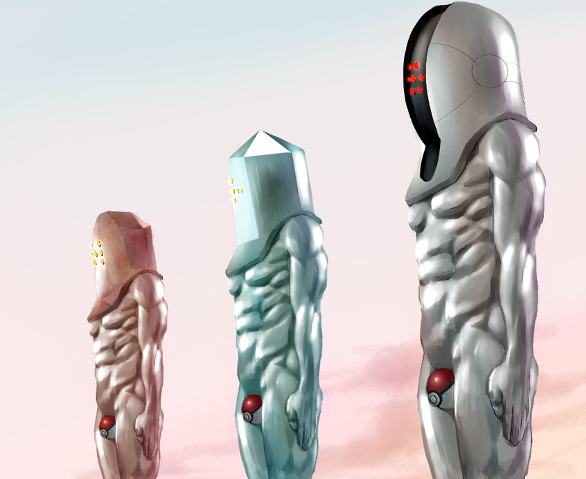 regice, registeel, and regirock (pokemon and 2 more) drawn by cosmo_(465lilia)