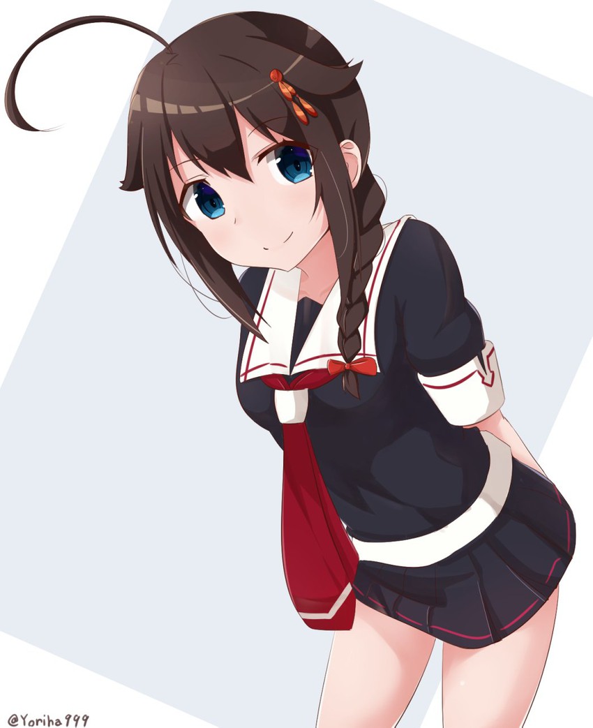 shigure and shigure kai ni (kantai collection) drawn by yoriha_yashiro