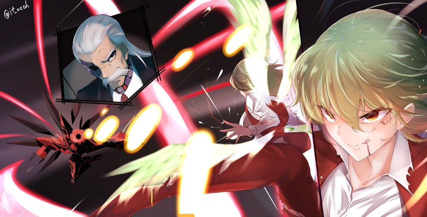 kazami yuuka and erich (touhou and 1 more) drawn by itocoh