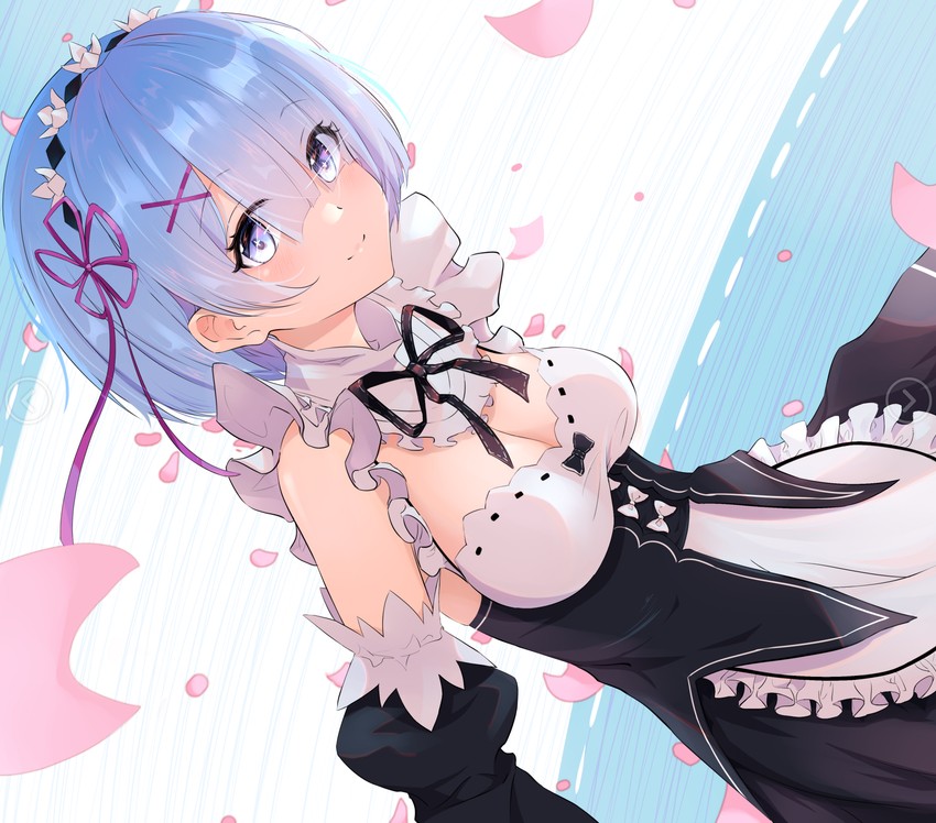 rem (re:zero kara hajimeru isekai seikatsu) drawn by cqingwei