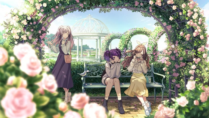tsukioka kogane, tanaka mamimi, and yukoku kiriko (idolmaster and 1 more)