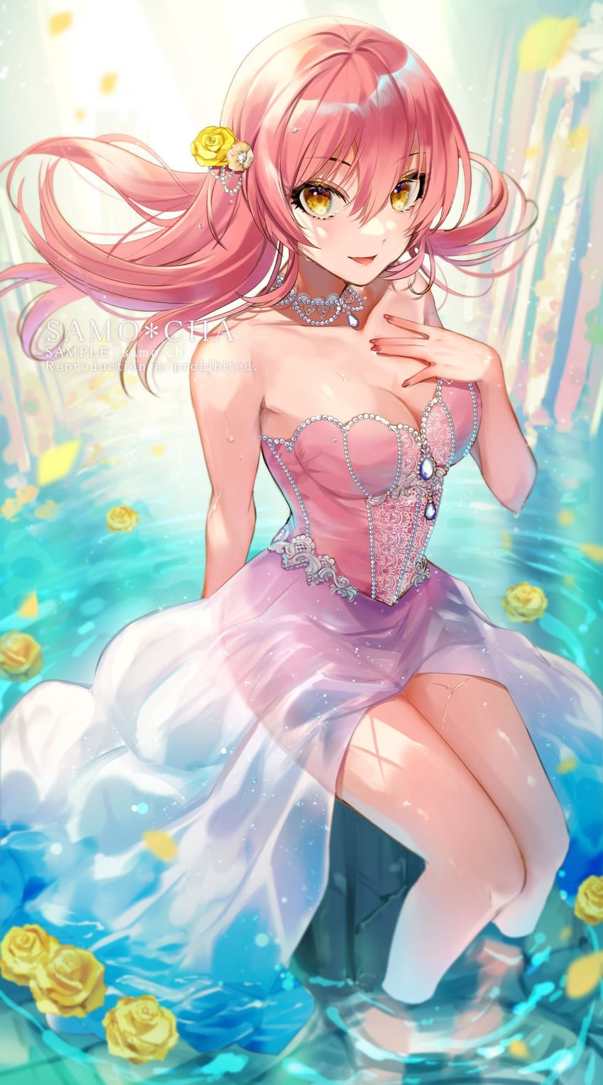 jougasaki mika (idolmaster and 1 more) drawn by samo_cha