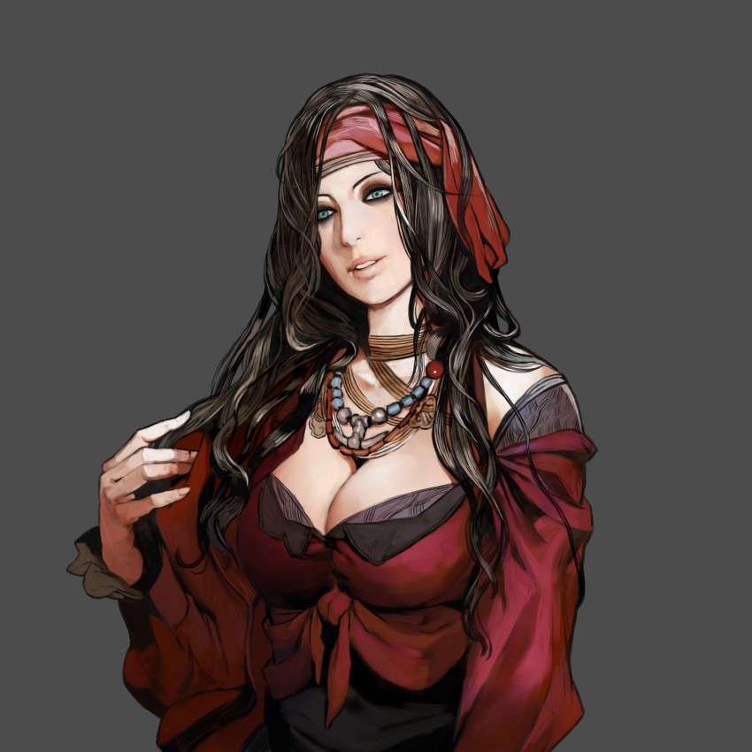 laura (castlevania and 1 more) drawn by hirooka_masaki
