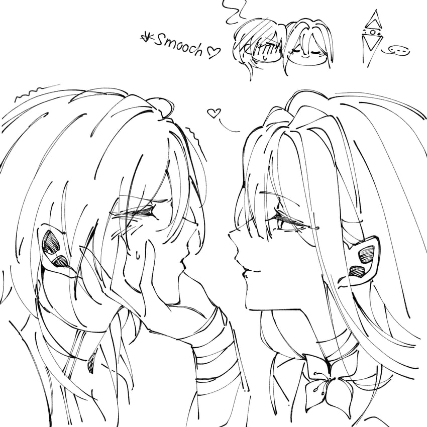 chief, female chief, and shalom (path to nowhere) drawn by par_sato