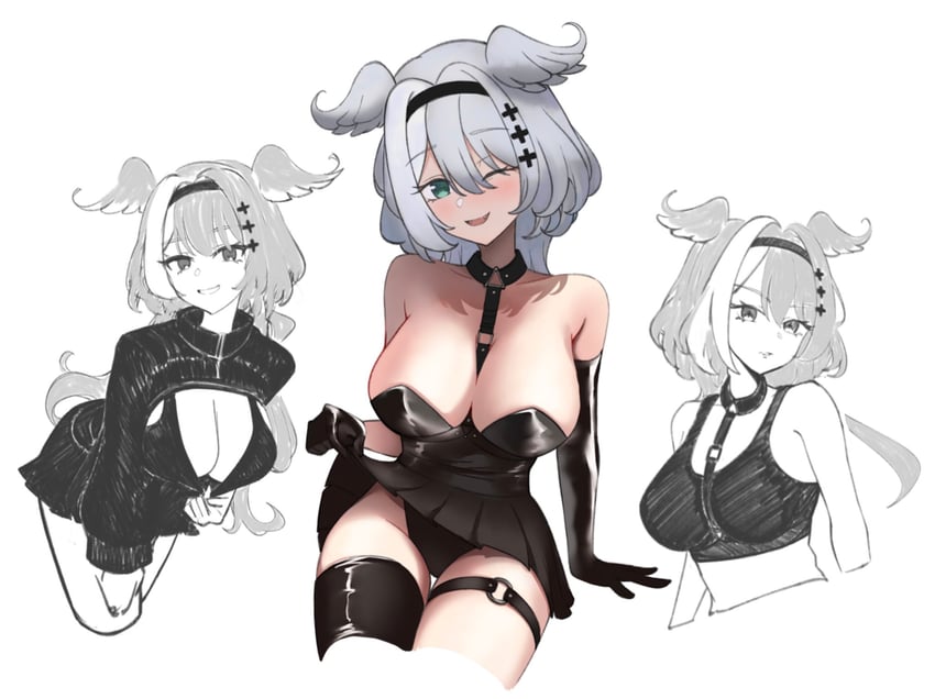 elira pendora (nijisanji and 1 more) drawn by j.d._thunderhawk