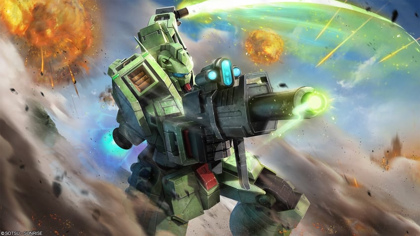 heavygun (gundam and 3 more) drawn by tenjin_hidetaka