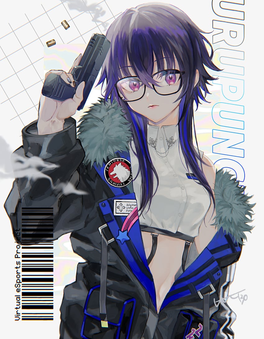 ichinose uruha (vspo! and 1 more) drawn by hatosaburou