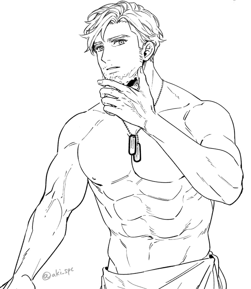 lewis smith (yuuki bakuhatsu bang bravern) drawn by aki_(supekutooru)