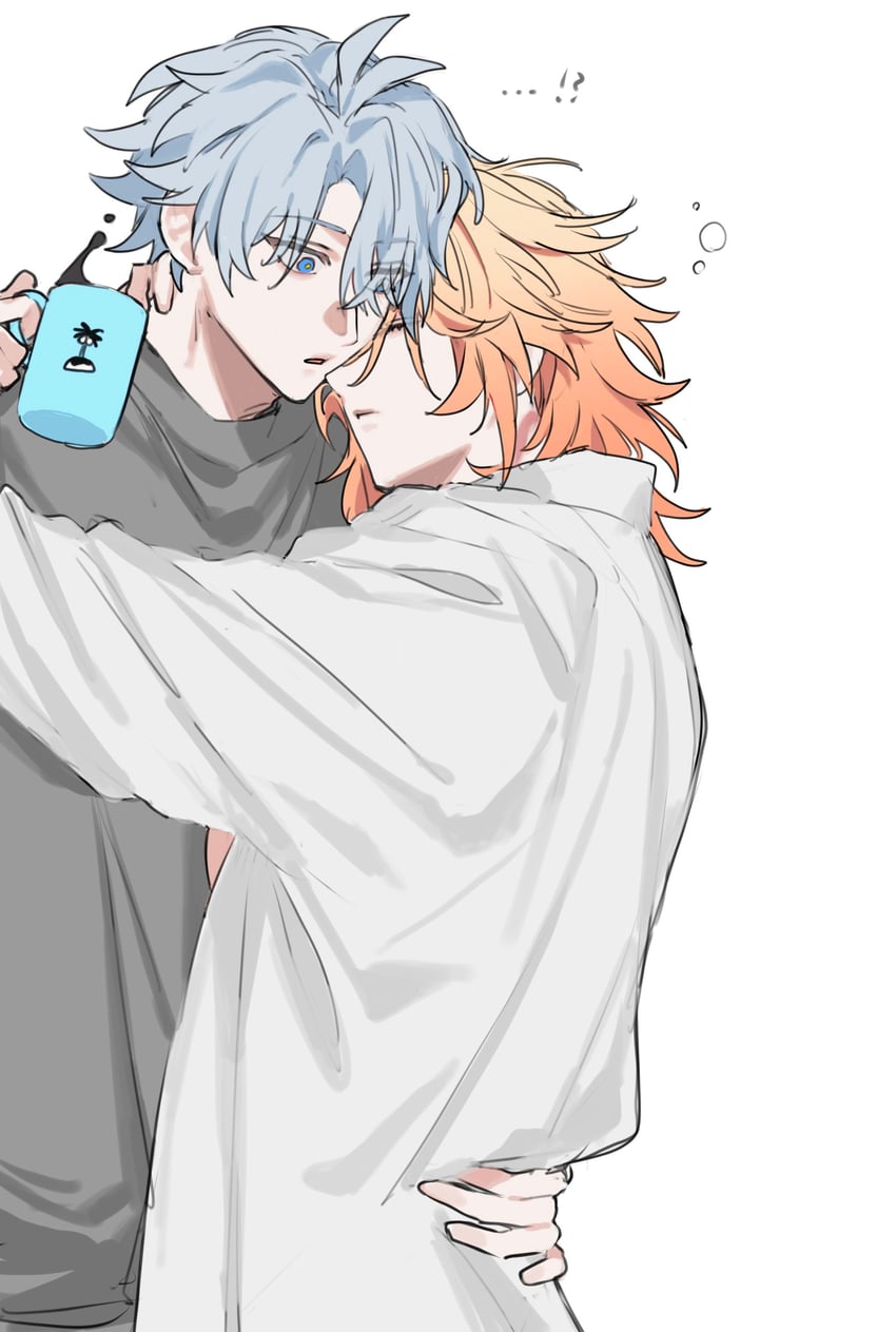 phainon and mydei (honkai and 1 more) drawn by f1neo