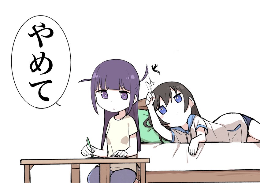 tsuyuzaki mahiru and kagura hikari (shoujo kageki revue starlight) drawn by goe_(g-o-e)
