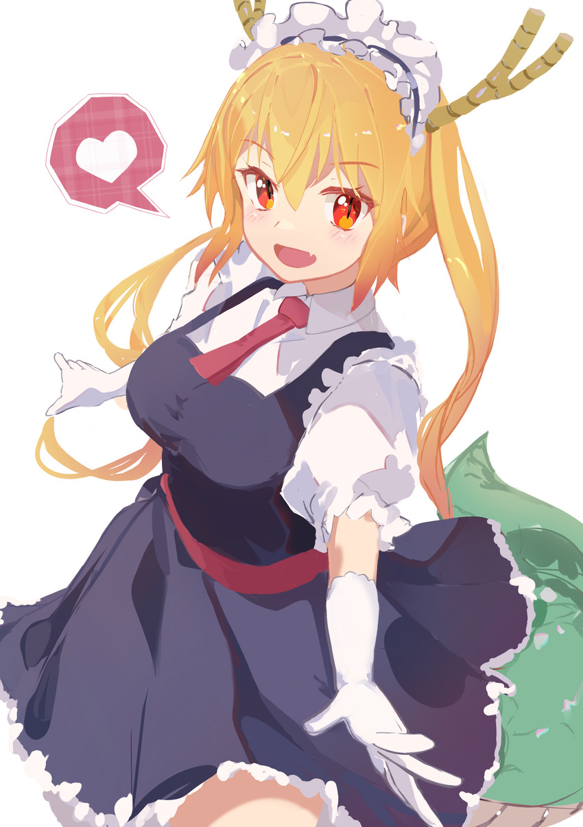 tohru (kobayashi-san chi no maidragon) drawn by same_(sendai623)
