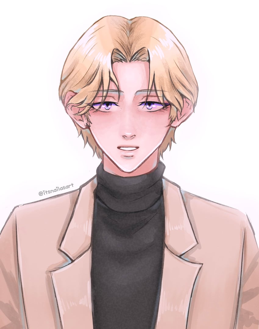johan liebert (monster) drawn by itsnailasart