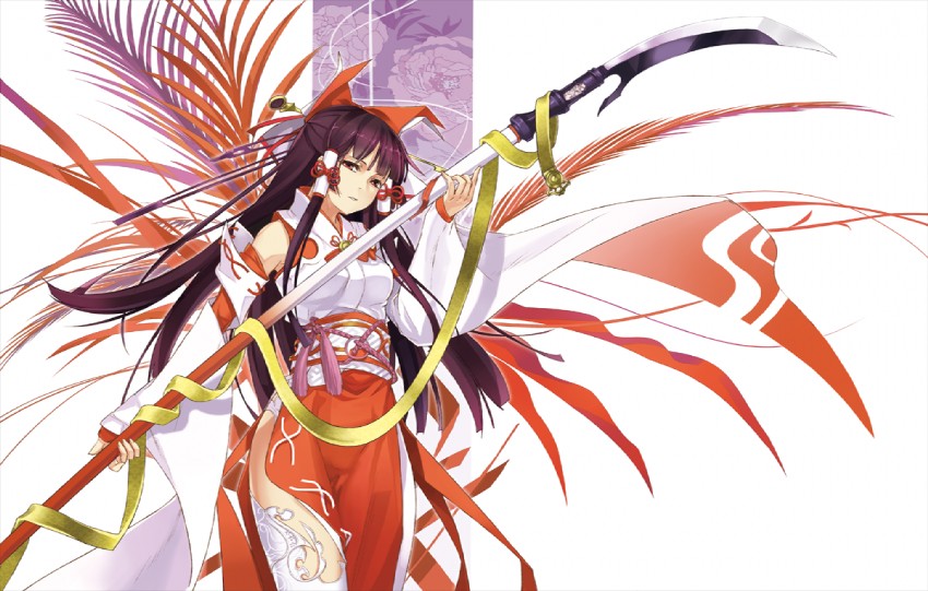 hakurei reimu (touhou) drawn by tsurukame