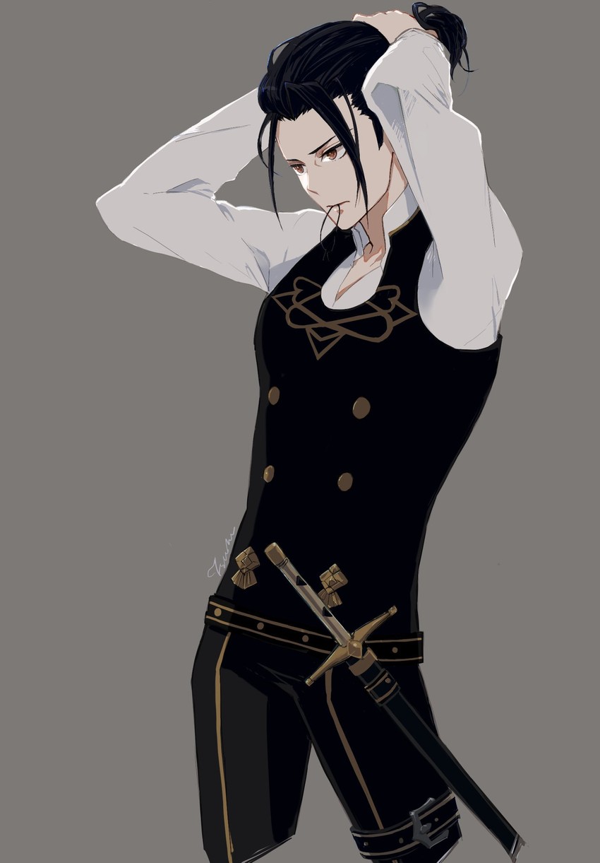 felix hugo fraldarius (fire emblem and 1 more) drawn by mamegohan