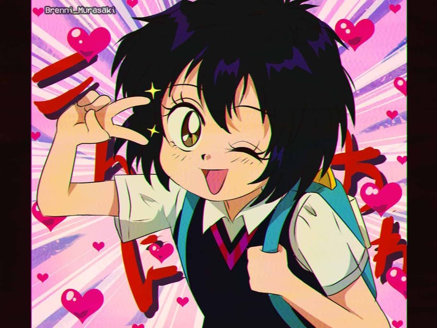 spider-man and peni parker (marvel and 3 more) drawn by brenni_murasaki