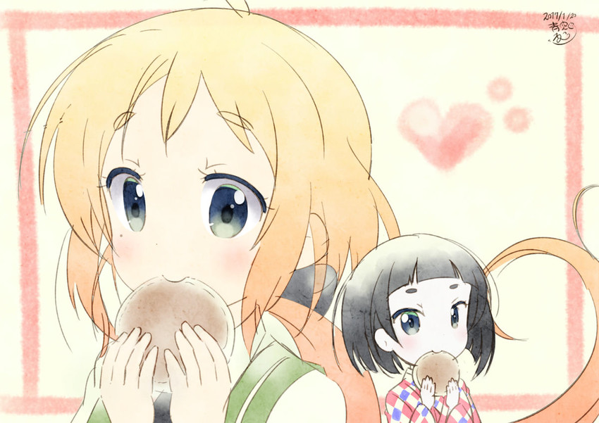 natsume nono and matsuko (urara meirochou) drawn by aosora_neko