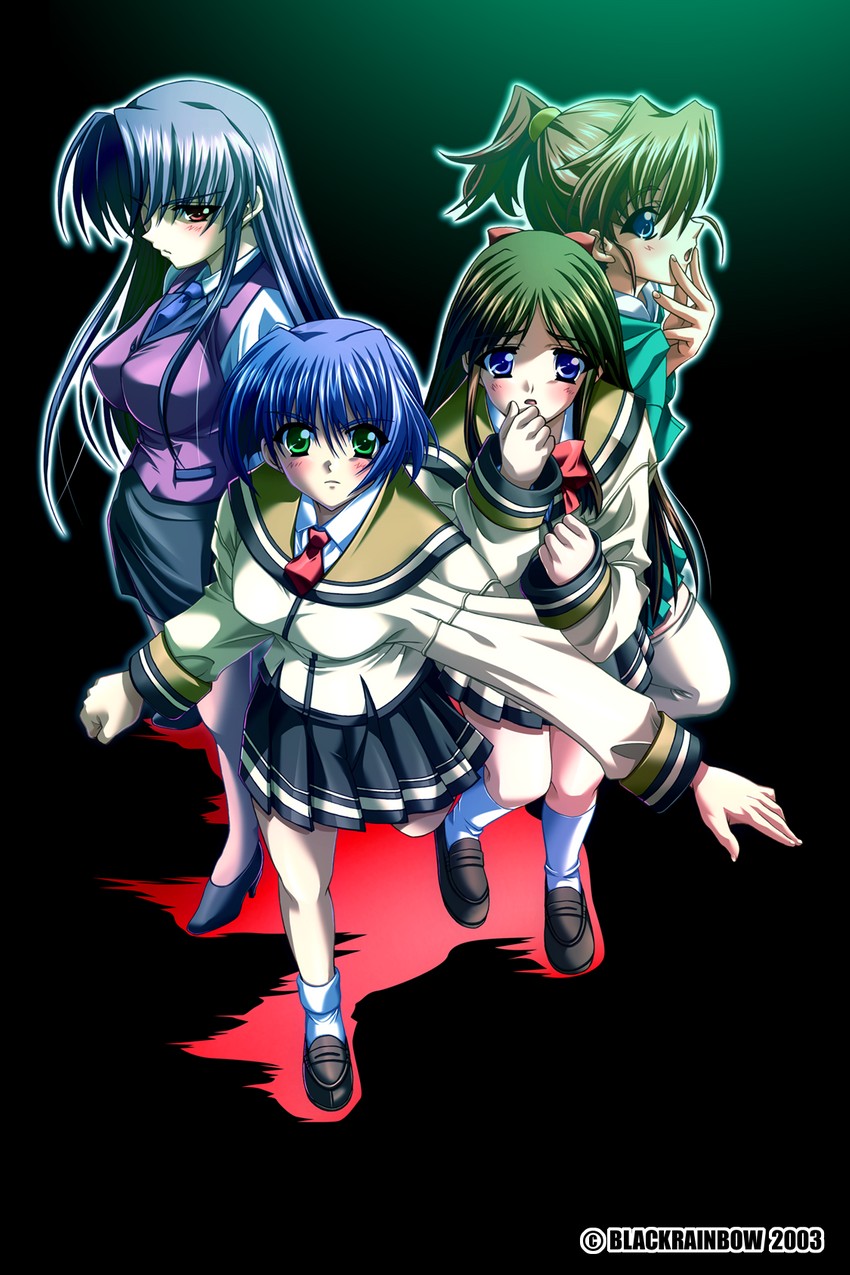 kurasawa sanae, kitagawa aya, takasaki mayumi, and yano midori (saimin gakuen) drawn by sumeragi_yuusuke