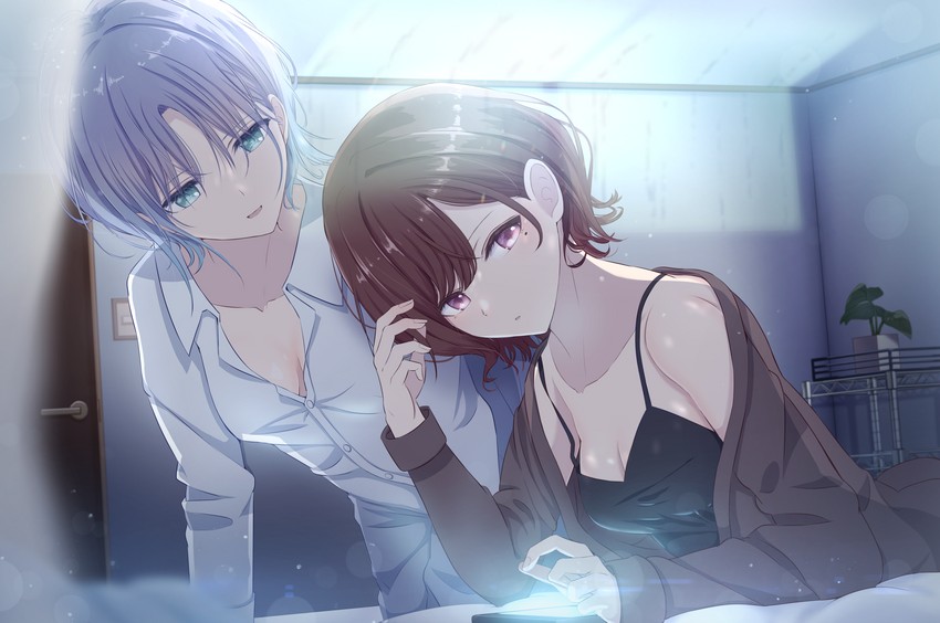 higuchi madoka and asakura toru (idolmaster and 1 more) drawn by shimashi_(mori_no_sato)