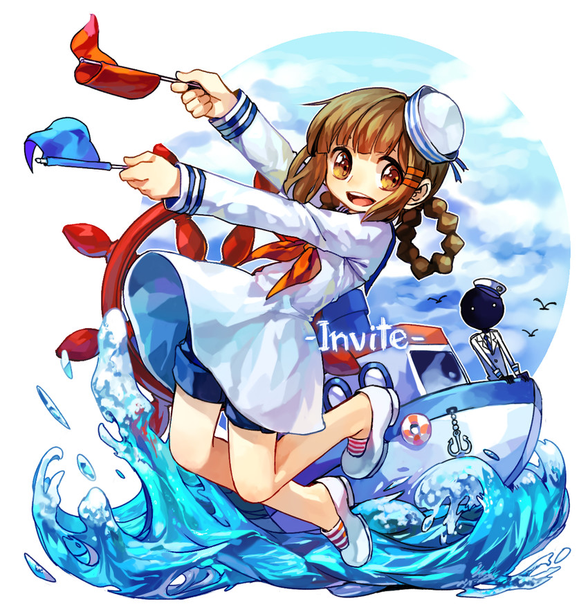 alice and deemo (deemo and 1 more) drawn by harrymiao