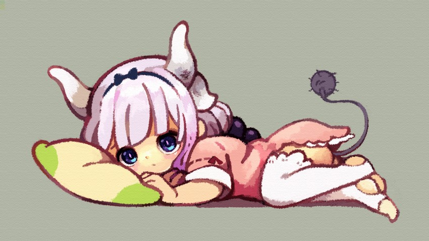 kanna kamui (kobayashi-san chi no maidragon) drawn by yknsugar