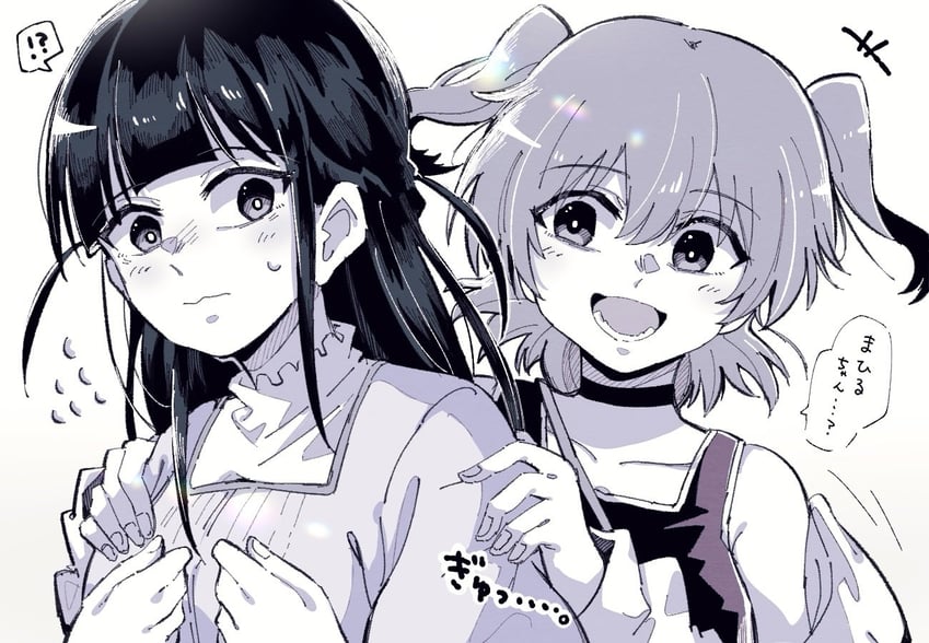 aijou karen and tsuyuzaki mahiru (shoujo kageki revue starlight) drawn by sikyo69