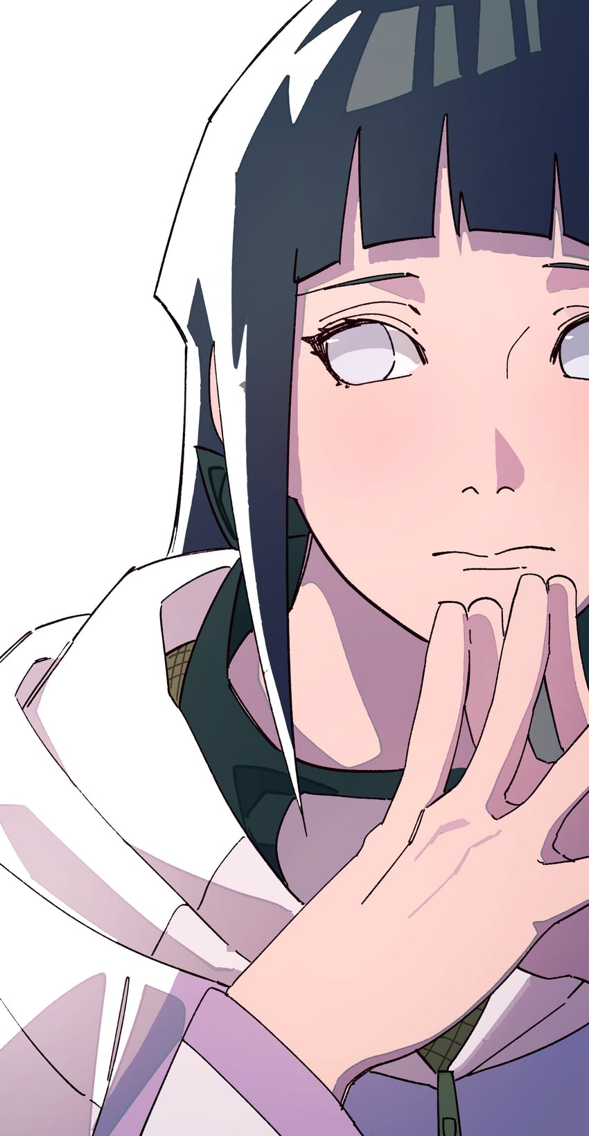 hyuuga hinata (naruto and 1 more) drawn by pnpk_1013