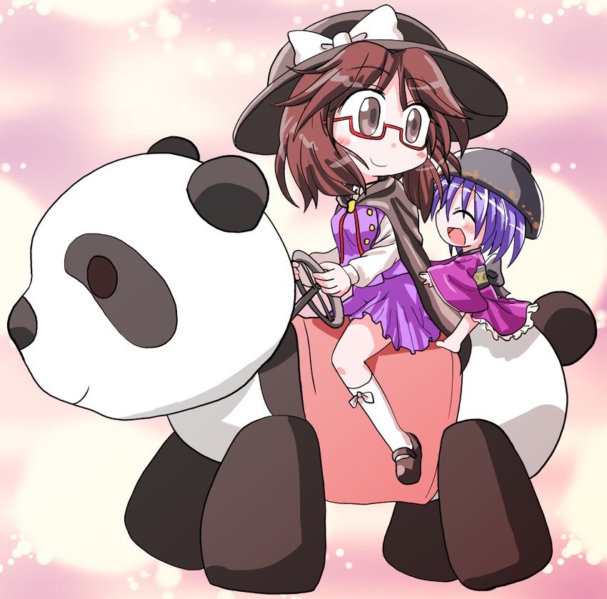 sukuna shinmyoumaru and usami sumireko (touhou) drawn by rokugou_daisuke