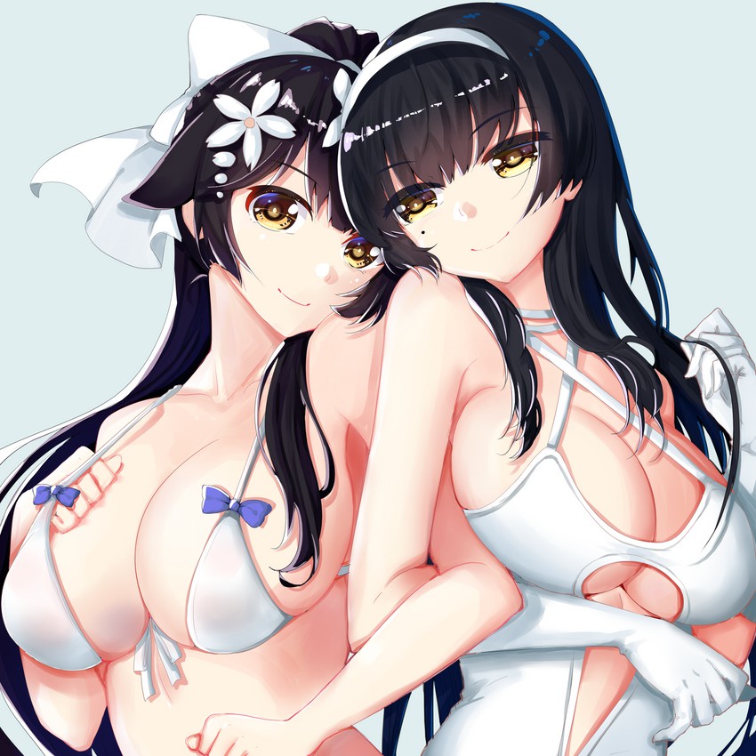 takao and type 95 (azur lane and 1 more) drawn by baozha_gangbi