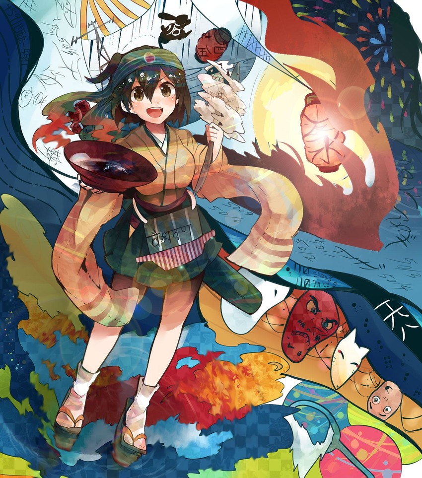 hiryuu and hiryuu kai ni (kantai collection) drawn by itomugi-kun