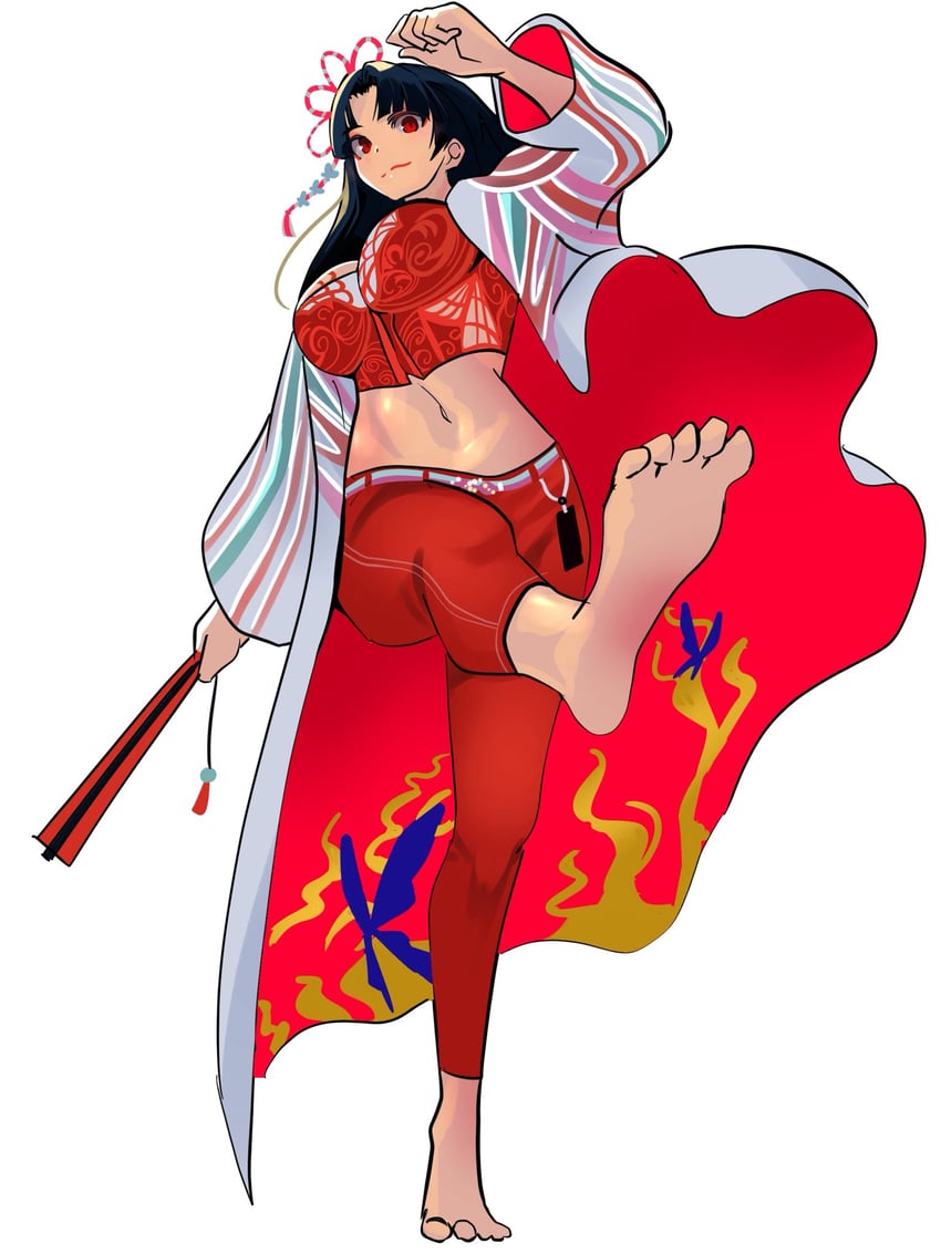 shiranui mai (street fighter and 2 more) drawn by meke_(77842928)