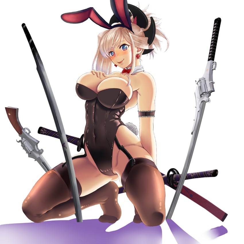 miyamoto musashi (fate and 1 more) drawn by ookami_makoto