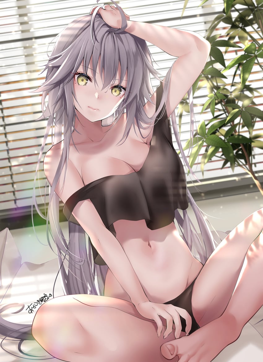 jeanne d'arc alter (fate and 1 more) drawn by akatsuki_hijiri