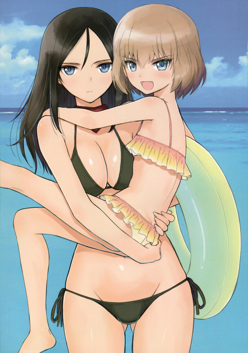 katyusha and nonna (girls und panzer) drawn by tony_taka