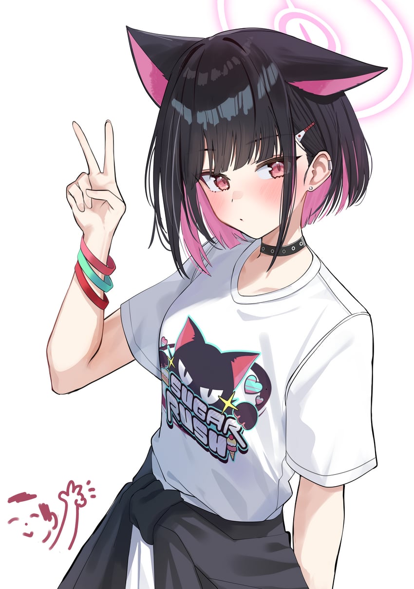 sensei, doodle sensei, and kazusa (blue archive) drawn by inapple