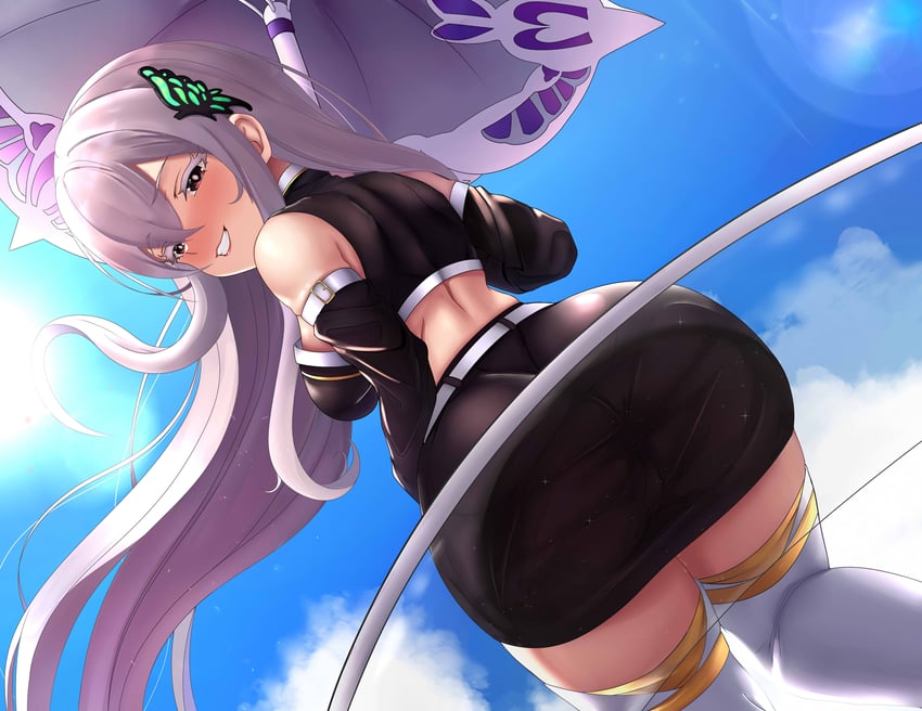 echidna (re:zero kara hajimeru isekai seikatsu) drawn by relpama