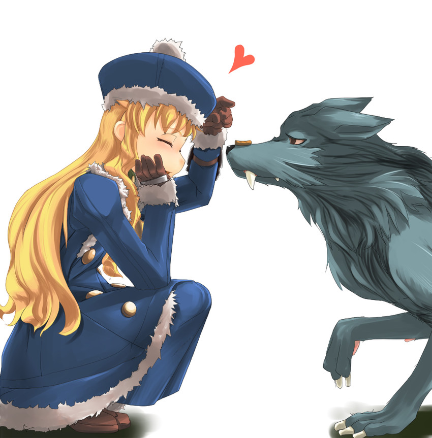 gunner, gunner 2, pet, and pet 3 (sekaiju no meikyuu and 1 more) drawn by kemokemo_gdgd