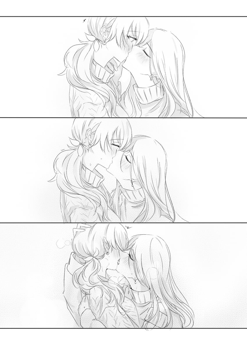 momoi airi and hinomori shizuku (project sekai) drawn by mishi_171717
