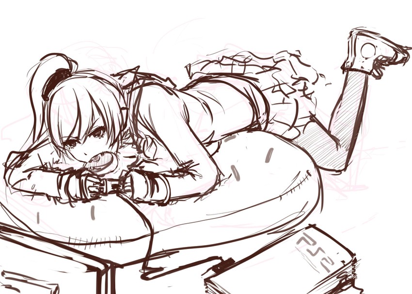 oshino shinobu (monogatari and 1 more) drawn by panties_(pantsu-pirate)