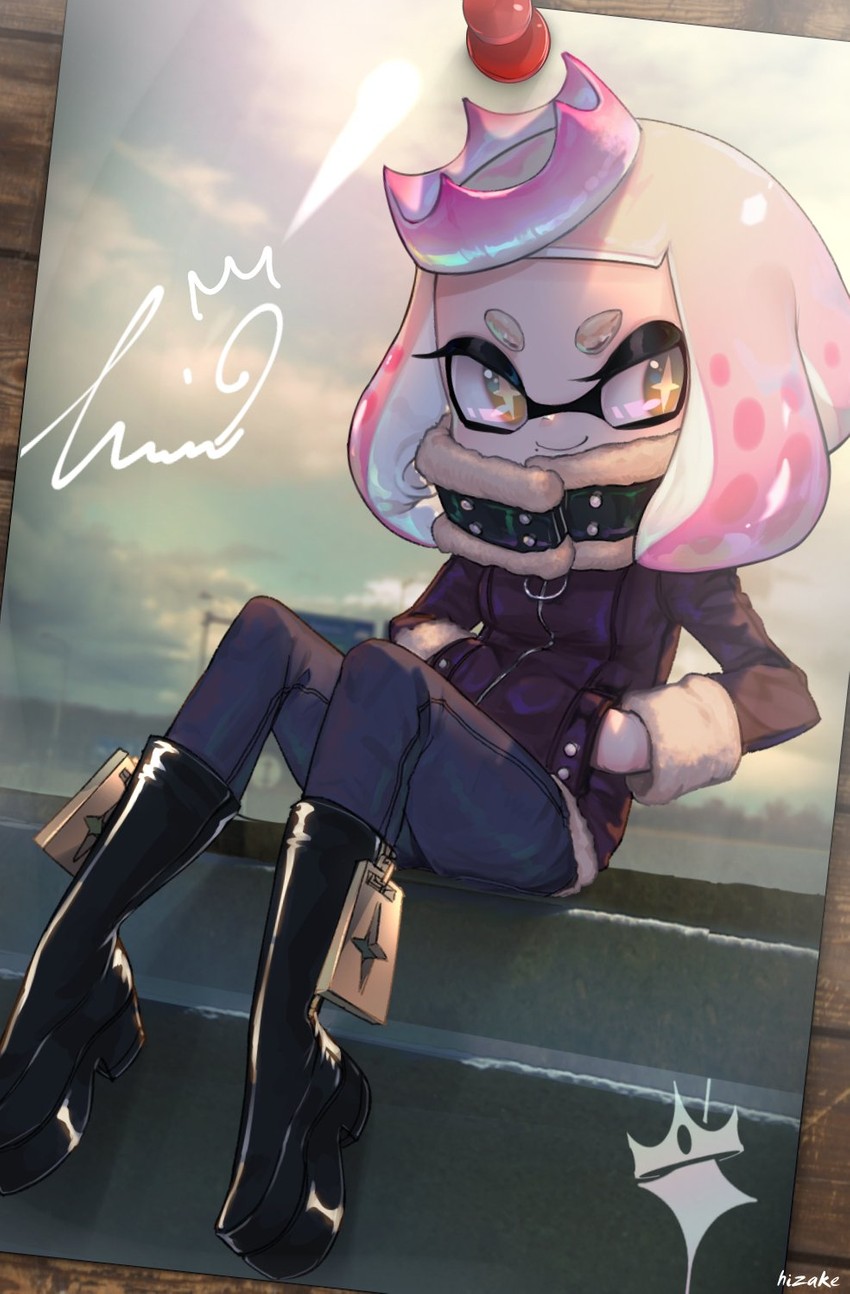 pearl (splatoon and 1 more) drawn by kashu_(hizake)